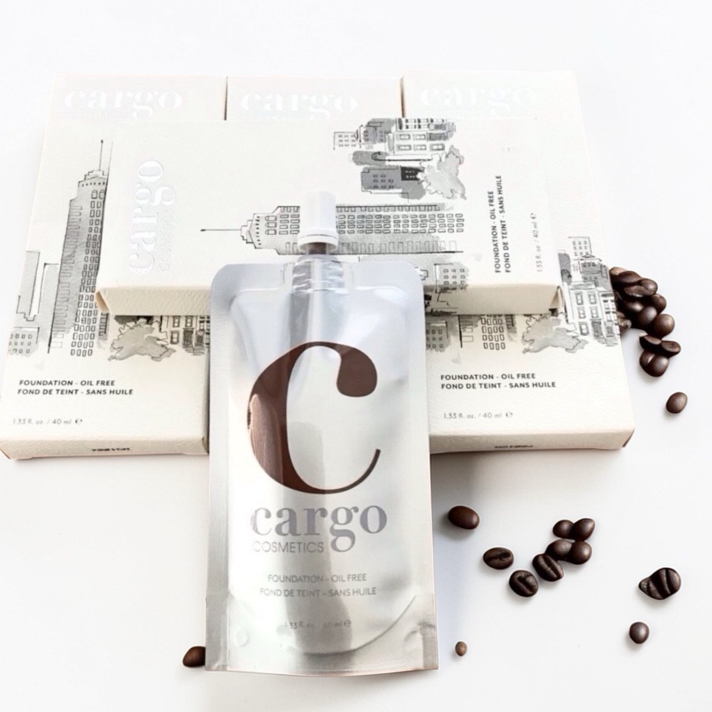 🆕5 Boxes CARGO Oil Free Foundation